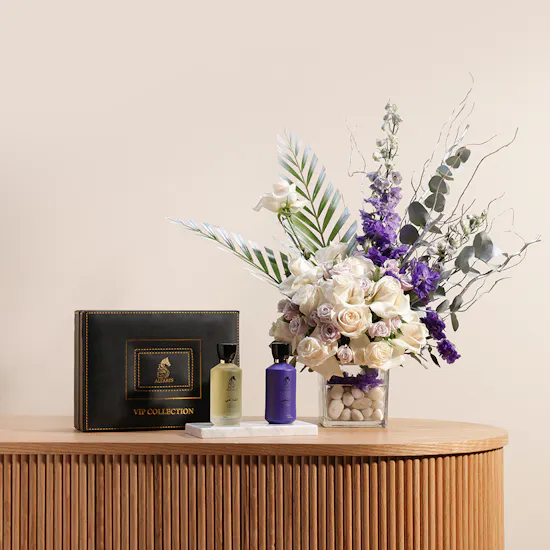 Royal Palace Alfares VIP Collection | Bright Flowers Vase