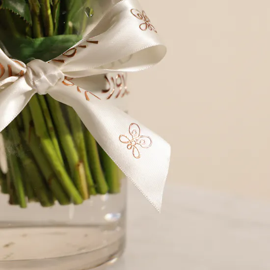 Delicate Pink Baby Roses Vase