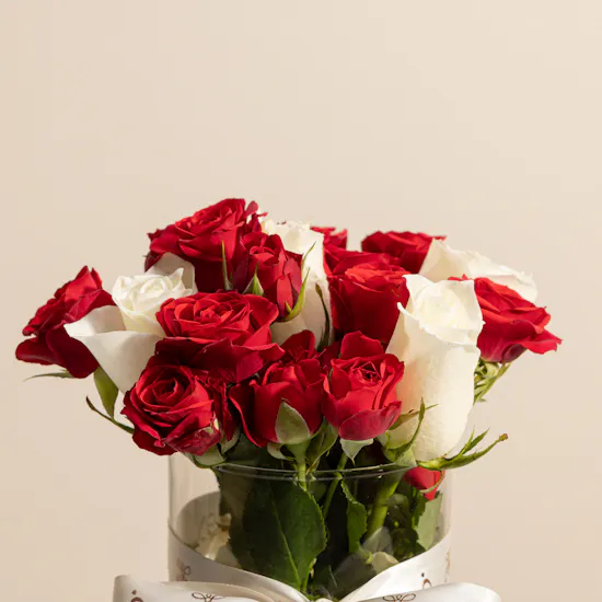 Shades of Love Flowers Vase