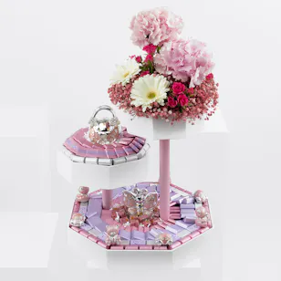 Chocolate Tower Pink Chocolate Tower Pink