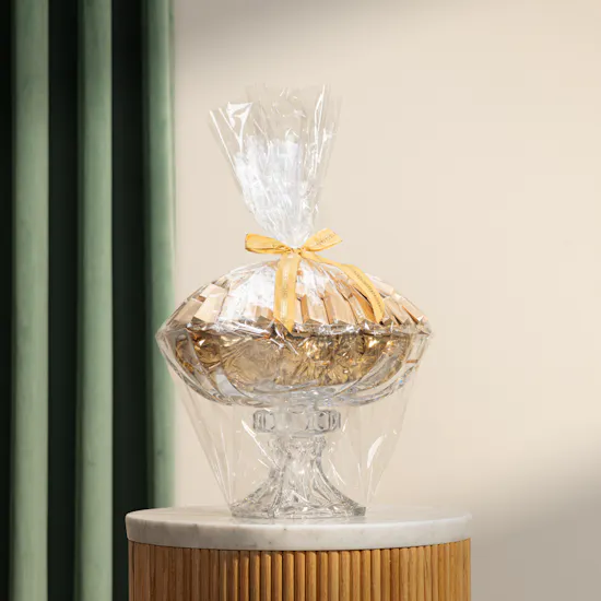 Patchi Large Gold Mixed Chocolate Crystal Tray