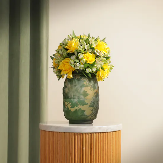 Pure Devotion Flowers Vase