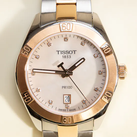 Tissot Silver and Gold Women’s Watch