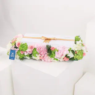 Bostani Chocolate with Hydrangeas Bostani Chocolate with Hydrangeas