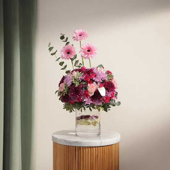 Cherry Lush Flower Vase