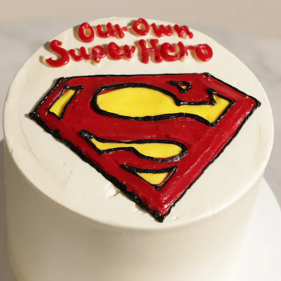 Noon Sweets Super Hero Bento Cake