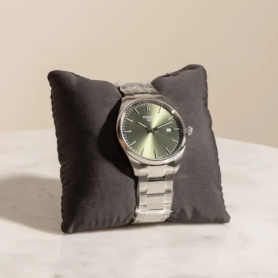 Tissot PR 100 Green Dial Men's Watch