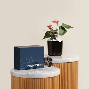 Nuncier Midnight 4th Generation Men's Watch | Flourishing Plant