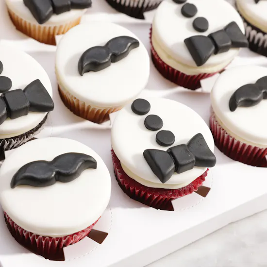 NJD Gentlemen Mixed Cup Cakes