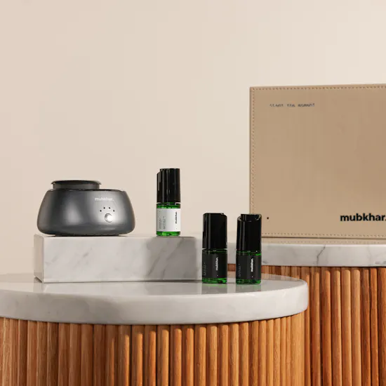 Mubkhar Mini Electric Diffuser | Fragrant Oils Set