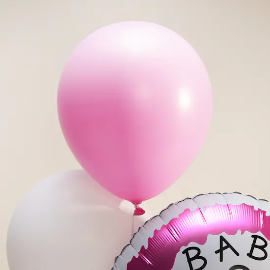 Floward Pink Baby Girl Balloon Set