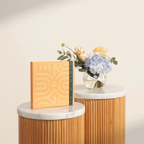 Patchi Luxurious Chocolate Box | Lush Flower Vase