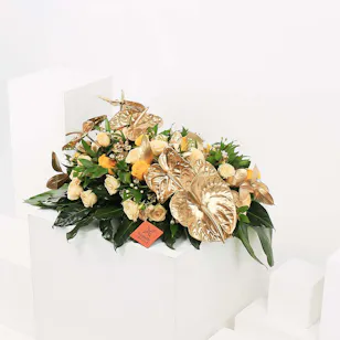 Golden Centerpieces Golden Centerpieces