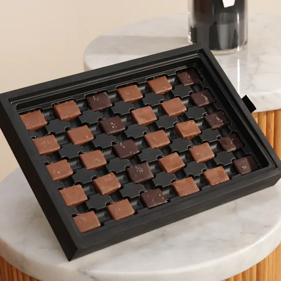Anoosh New Salted Caramel Chocolate Box | Floral Magic Vase