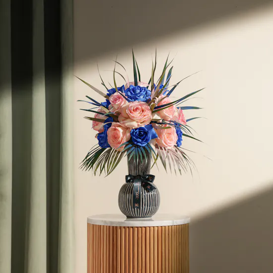 Summer Glow Flower Vase