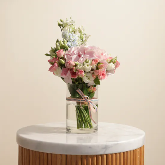 Sweet Devotion Flowers Vase