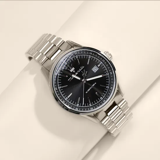 Maserati Sorpasso Silver Stainless Steel Men's Watch