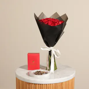 Atyab Bukannan Indian Muri Shuyookhi Oud Incense | Red Glowy Bouquet 