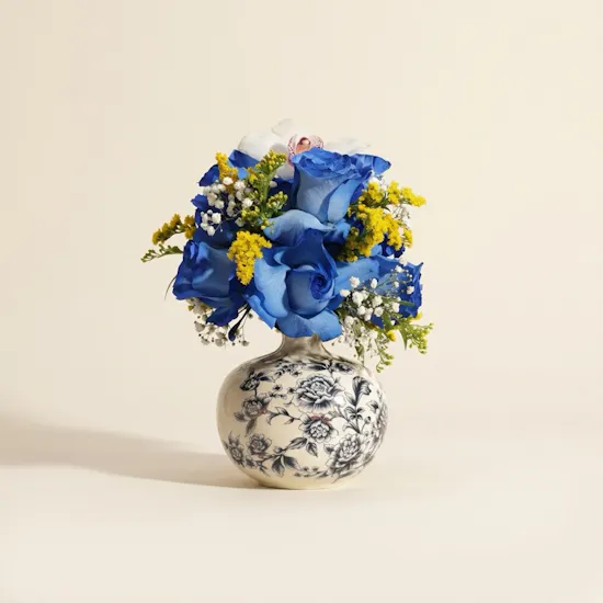 Garden of Grace Flowers Ceramic Set