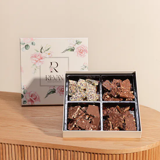 Revan Sweet and Flowers Chocolate Bars Box