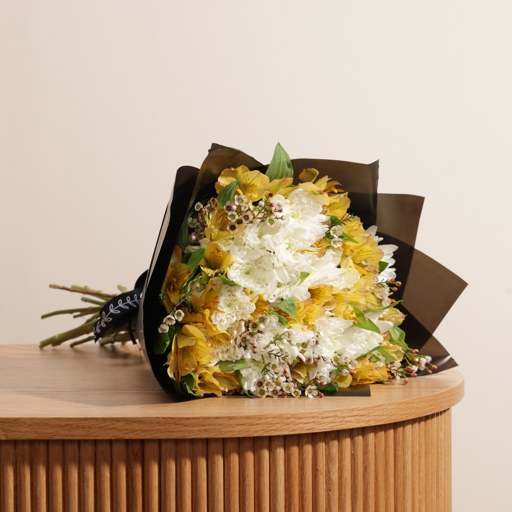 باقة زهور الجمال المشرق