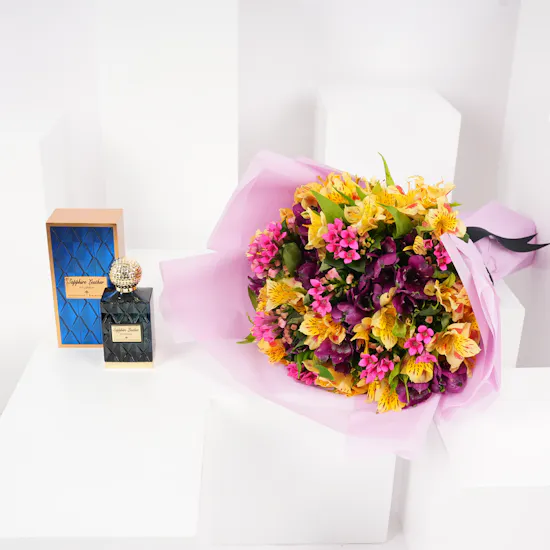 Ibraheem Al-Qurashi Sapphire Leather Perfume | Blooms