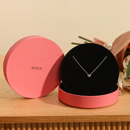 Tous Elegant Necklace | Endless Pink Lily Bouquet