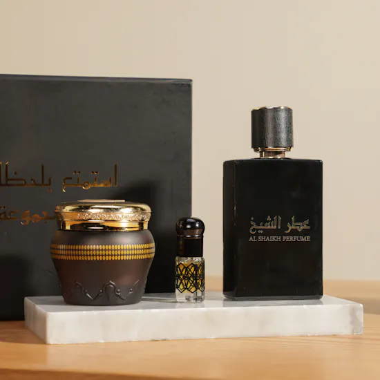 Al Kandar Al Shekha Collaction Box | Bold Love's Red Flowers
