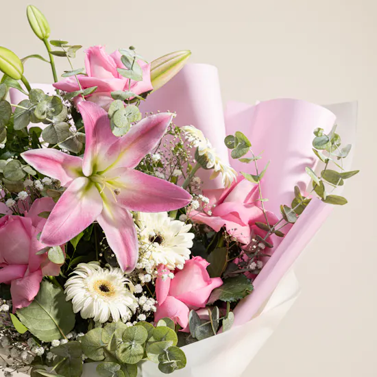 Heart to Heart Flower Bouquet