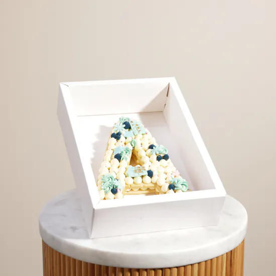 Cake Boutique One Letter Shape Cake