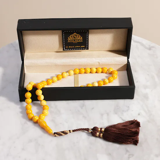 Royal Palace Misbah Amber Smell | Brown Beads