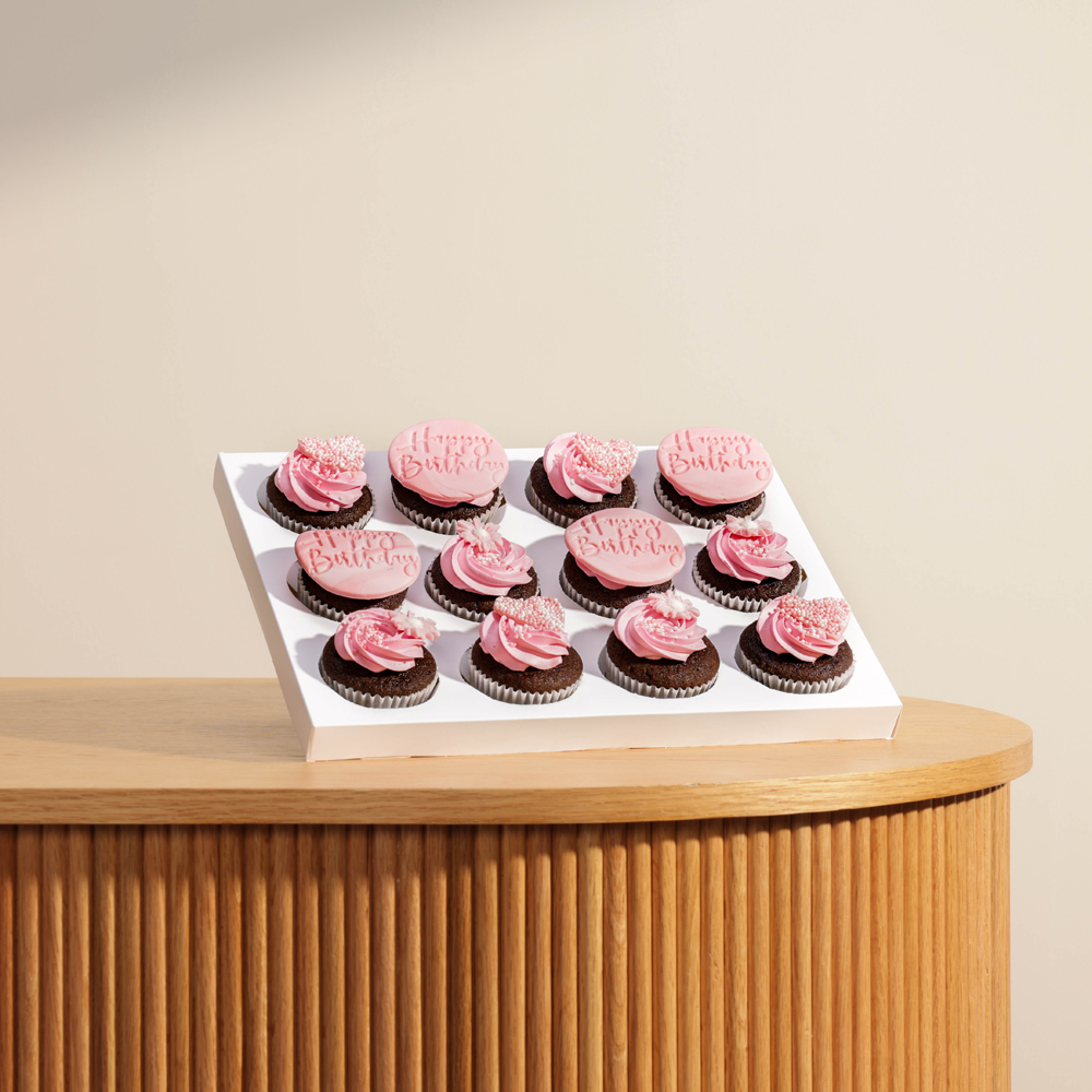 Njd Happy Birthday Cupcakes for Her