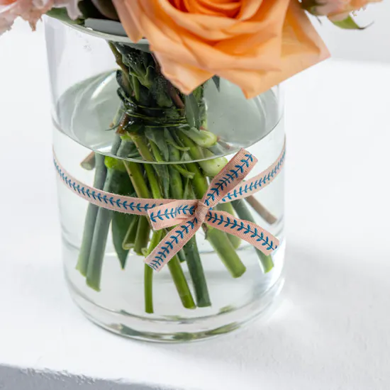 Floral Allure | Cylinder Vase