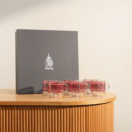 Dimlaj Darza Glass Mug Set