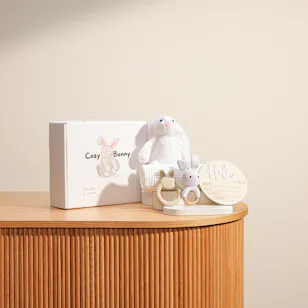 Cozy Bunny White Giftset