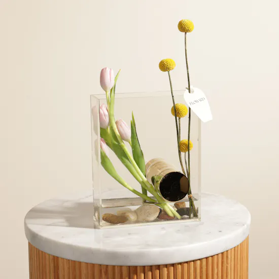 Spark Glow Flower Vase