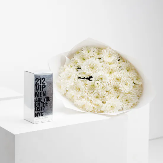 Carolina Herrera 212 VIP EDT 100 ml | White Chrysanthemum