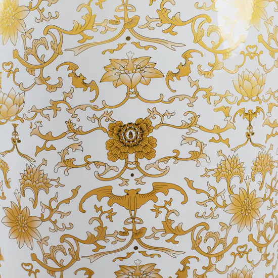 Royalty White Gleaming Vase 160 CM