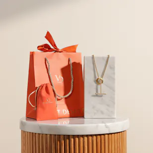 Velvet Desert Nala T-lock Hex Chain Necklace for Women
