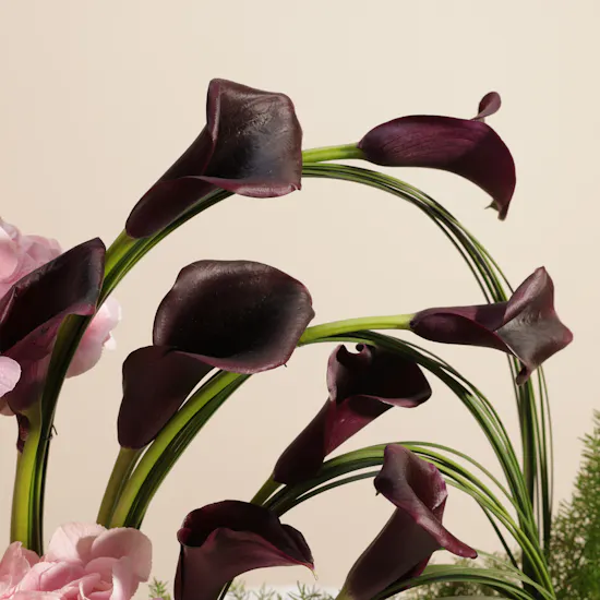 Midnight Sonata Flower Vase