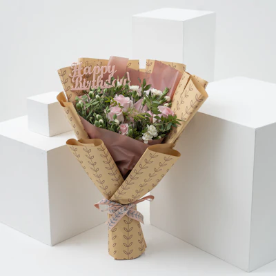Pink Birthday bouquet Pink Birthday bouquet