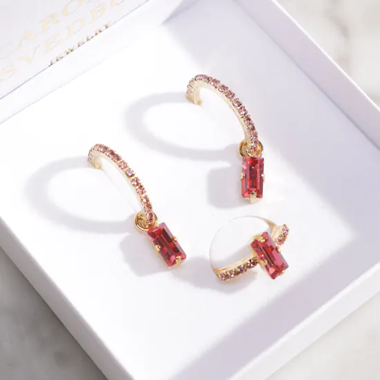 Caroline Svedbom Pink Lucy Jewelry Set