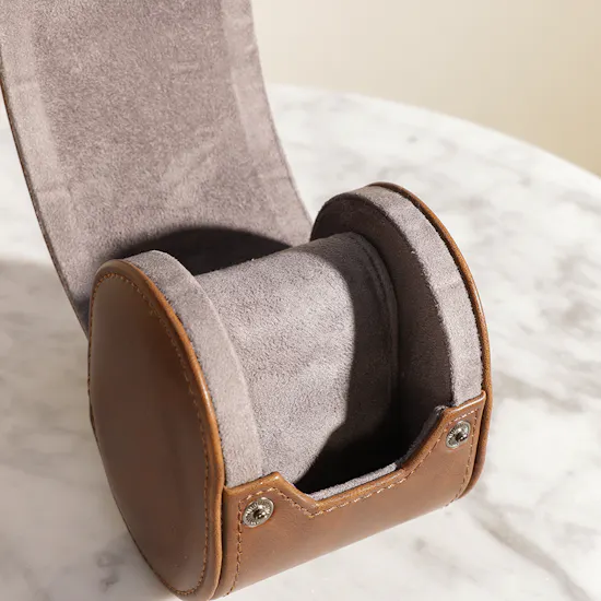 Heisse & Söhne Watch Roll Vintage 1 Brown Watch Box