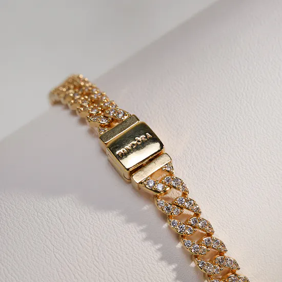 Pandora Pavé Cuban Chain Women’s Bracelet