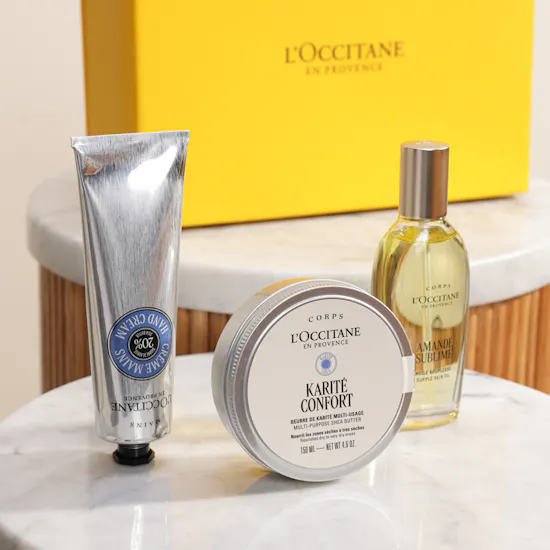 L'Occitane Shea Almond Trio Set