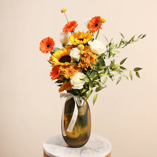 Sunshine Medley Flower Vase