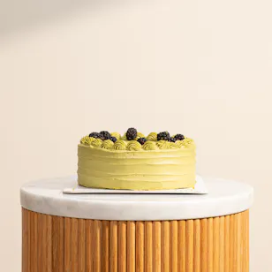  Fleur Pistachio Blueberry Cake