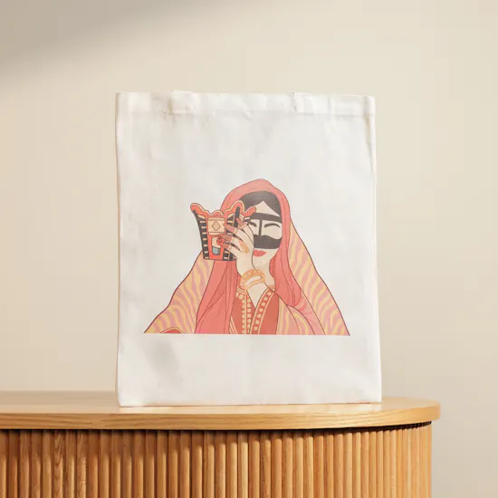 Glossy Touch Omani Women’s Day Tote Bag