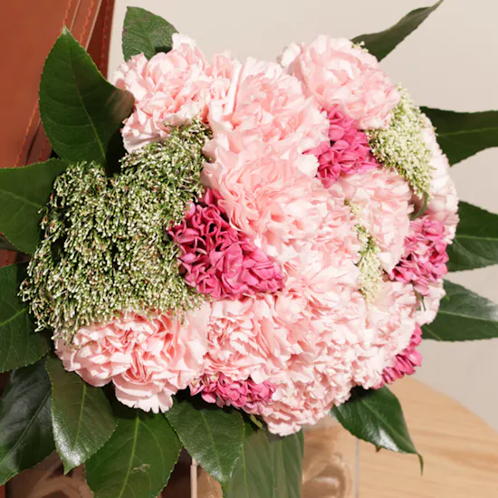 Quffah Pray Mat | Pink Carnation