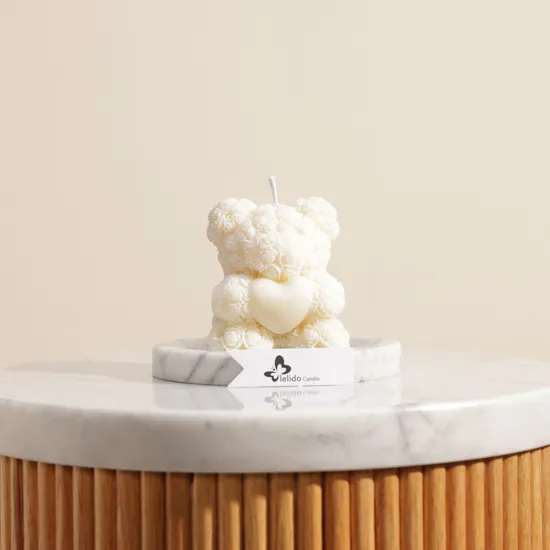 Lelido Medium Bear Candle